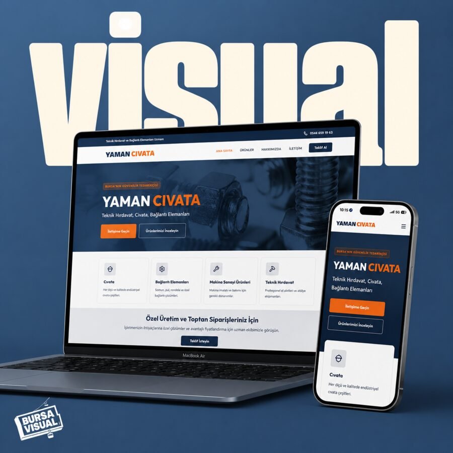 Yaman Civata — Web Tasarım çalışması